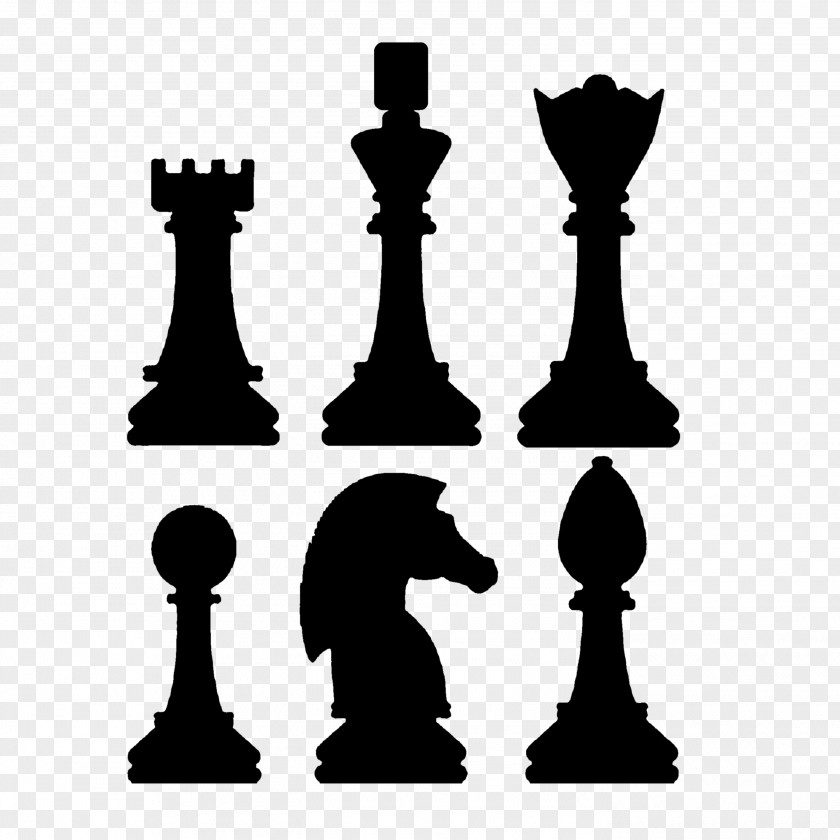 Pieces Vector Chess Piece Rook Bishop Pawn PNG
