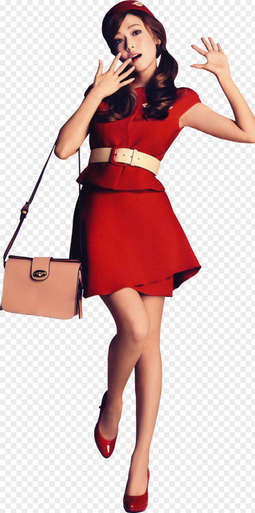 Snsd Fashion Model 1950s Costume Weapon PNG