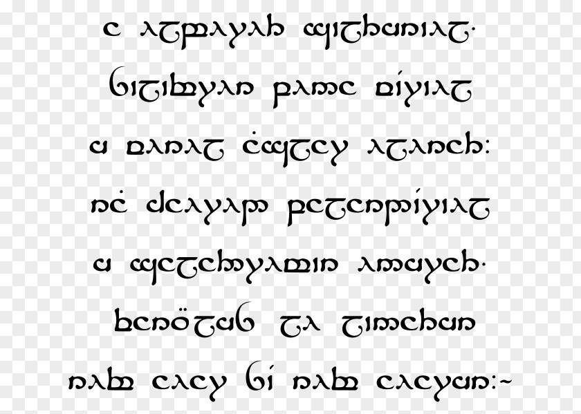 A Elbereth Gilthoniel Quenya Sindarin The Lord Of Rings Elvish Languages PNG