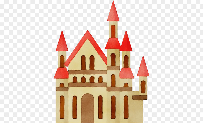 Architecture Building Landmark Red Property Steeple Castle PNG