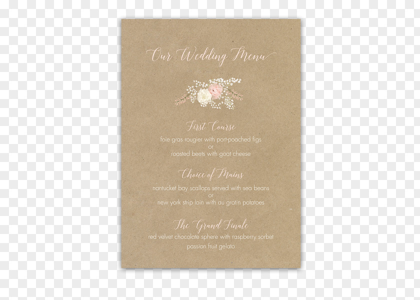 Blush Floral Wedding Invitation Convite Font PNG