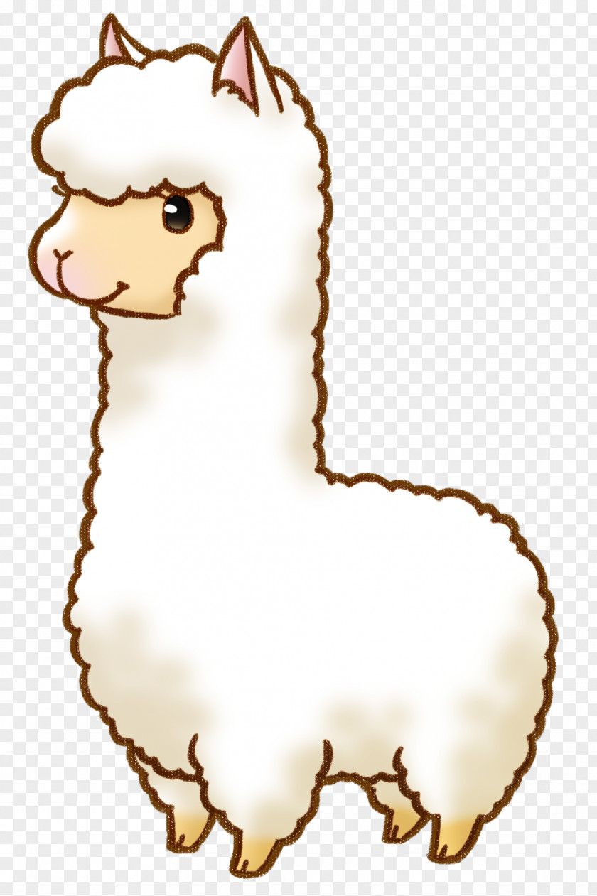Blushing Emoji Alpaca Llama Drawing Cartoon Clip Art PNG