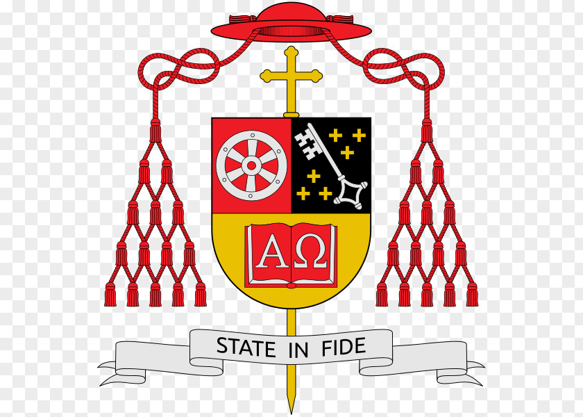 Coat Of Arms Cardinal Ecclesiastical Heraldry Escutcheon Bishop PNG