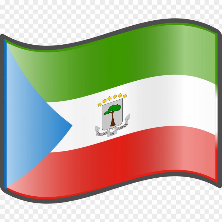 Flag Logo Green Equatorial Guinea Brand PNG