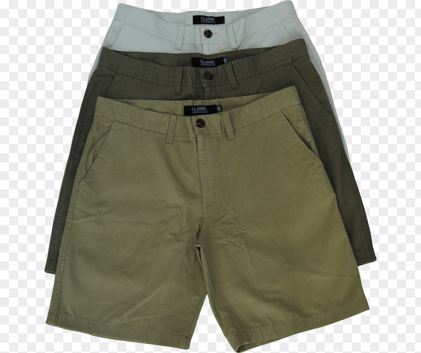 Khaki Bermuda Shorts Trunks Chino Cloth Uniform PNG