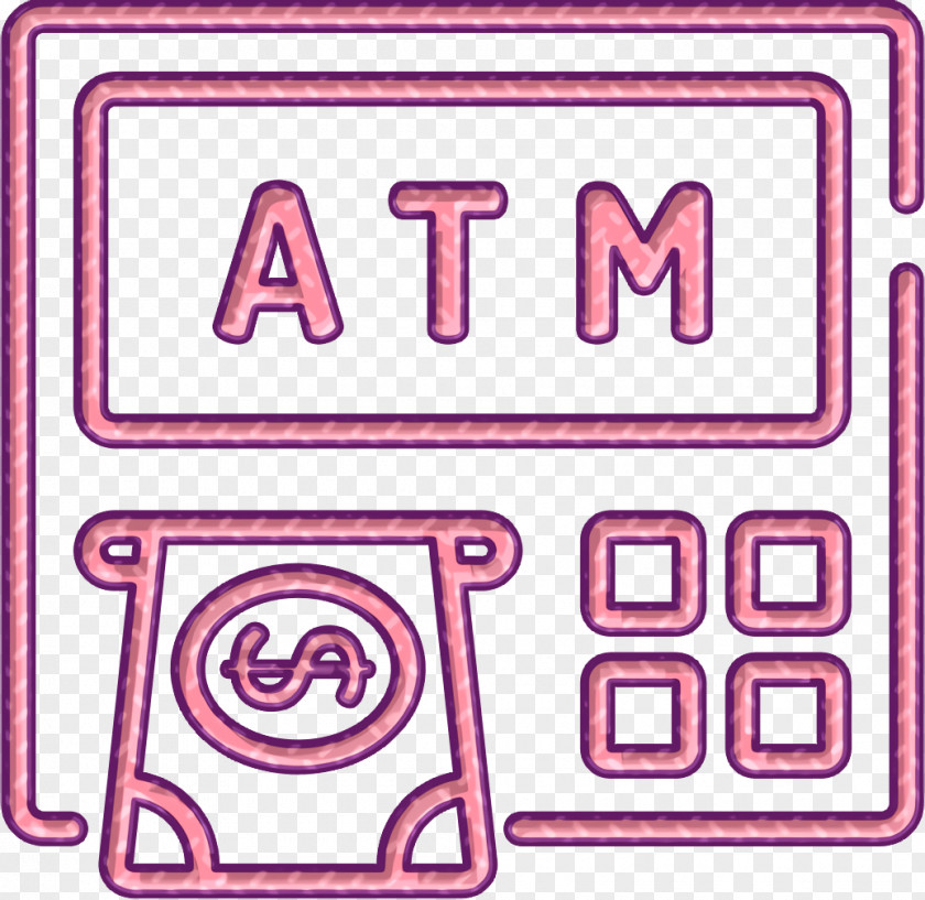 Atm Icon Machine Finance PNG