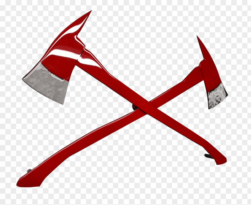 Ax Firefighter Axe Metal Fire Department PNG