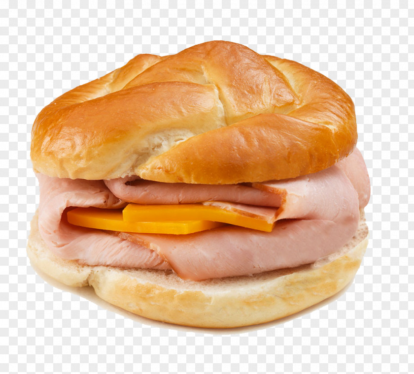 Bacon Burger Hamburger Ham And Cheese Sandwich Breakfast Pretzel PNG