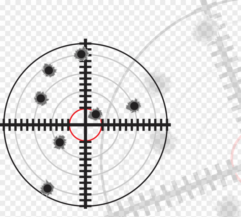 Flak And Bullet Holes Vector Euclidean Point Circle Shooting PNG