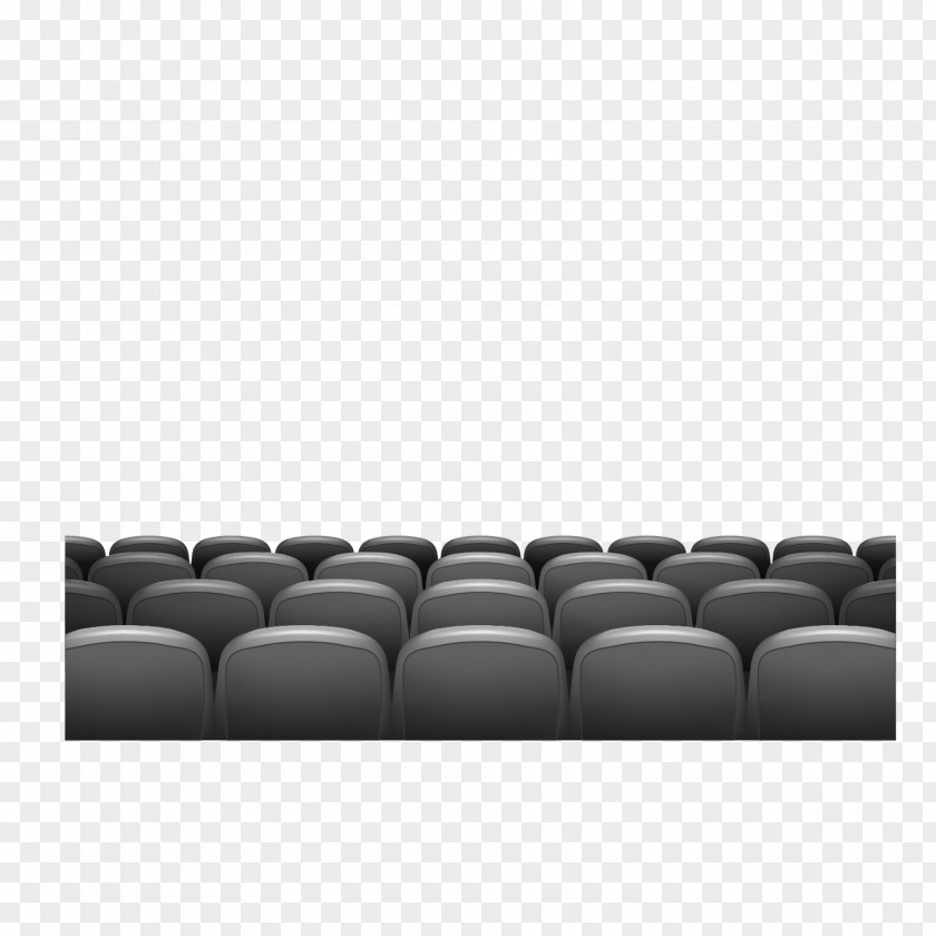 Gray Office Seat Vector Material Cinema Premiere Illustration PNG