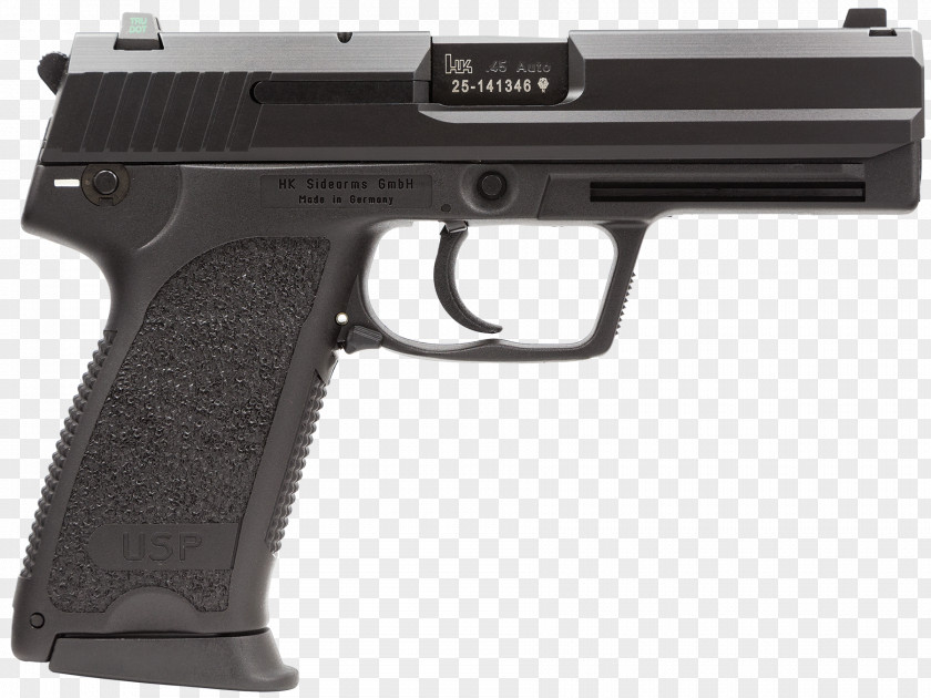 Automatic Colt Pistol Heckler & Koch USP Firearm .45 ACP P2000 PNG