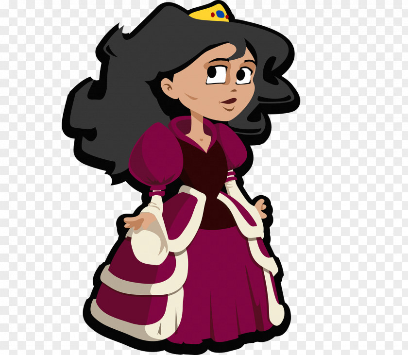 Cartoon Queen Middle Ages Princess Clip Art PNG
