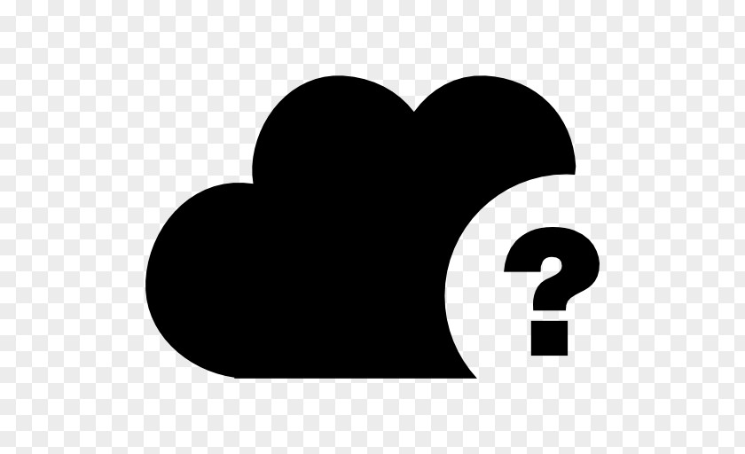 Cloud Computing Question Mark Symbol Download PNG
