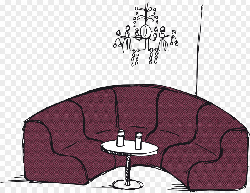Design Furniture Cartoon Pattern PNG