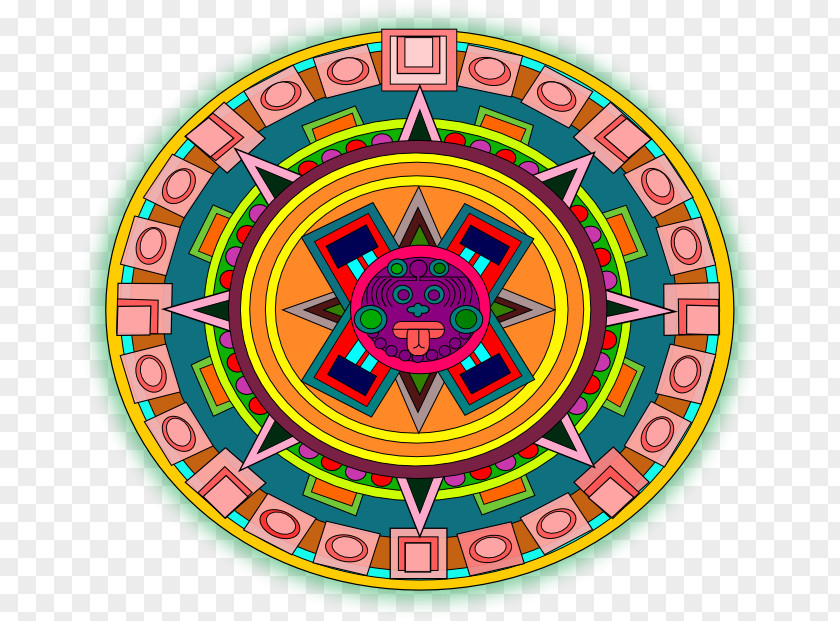 Mayan Calendar Recreation Darts Font PNG