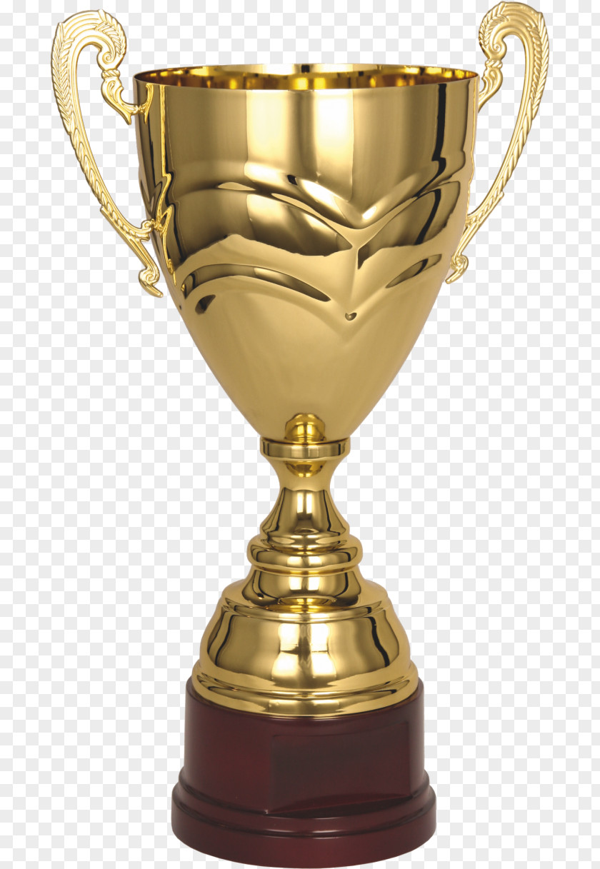 Trophy Cup Gold Award PNG