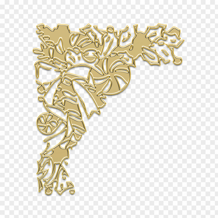 Ata Ornament Monogram Image PNG