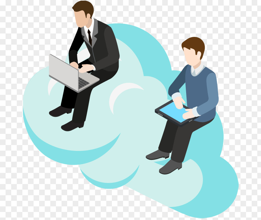 Business Concept Laptop Microsoft Office 365 Cloud Computing Clip Art PNG