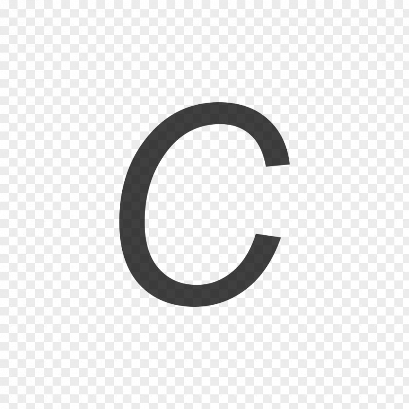 C Computer Font OpenType For Loop PNG