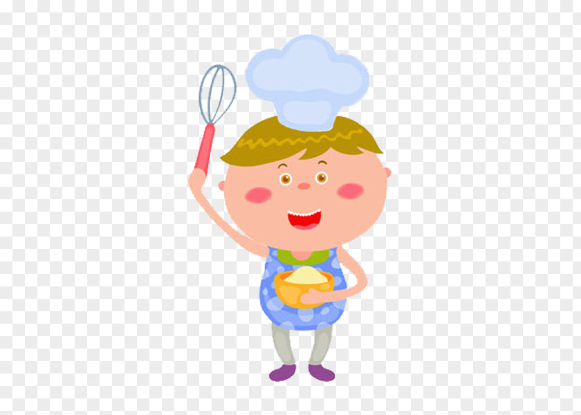 Chef Boy Cook Illustration PNG