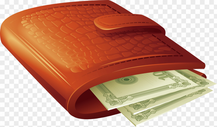 Dollar Cartoon Money Wallet Finance Illustration PNG