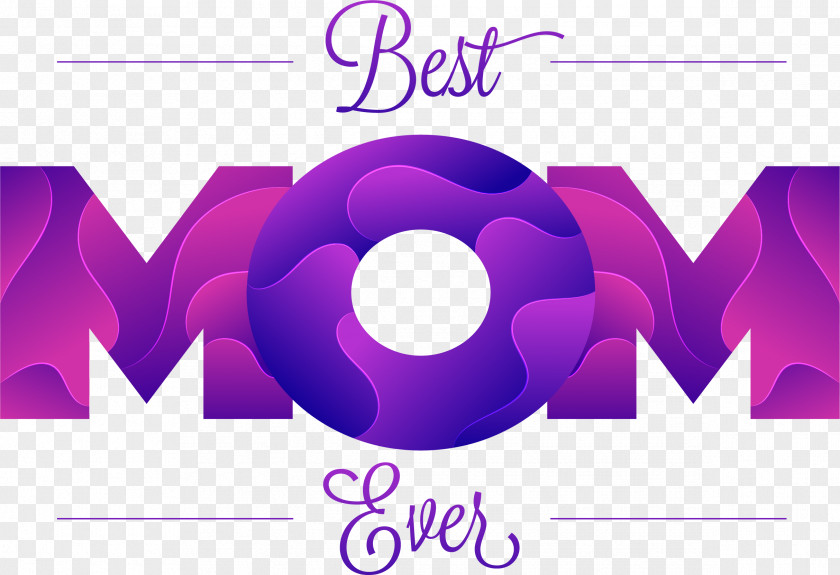 Purple Art Word MOM Mother Microsoft Application Software PNG