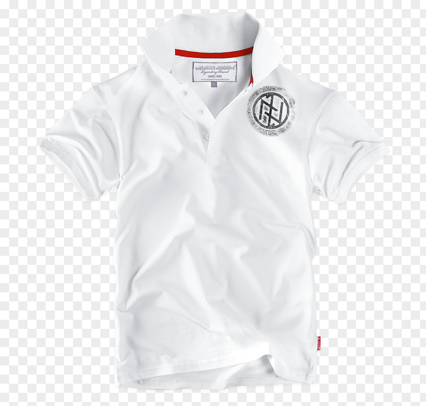 T-shirt White Sleeve Collar PNG