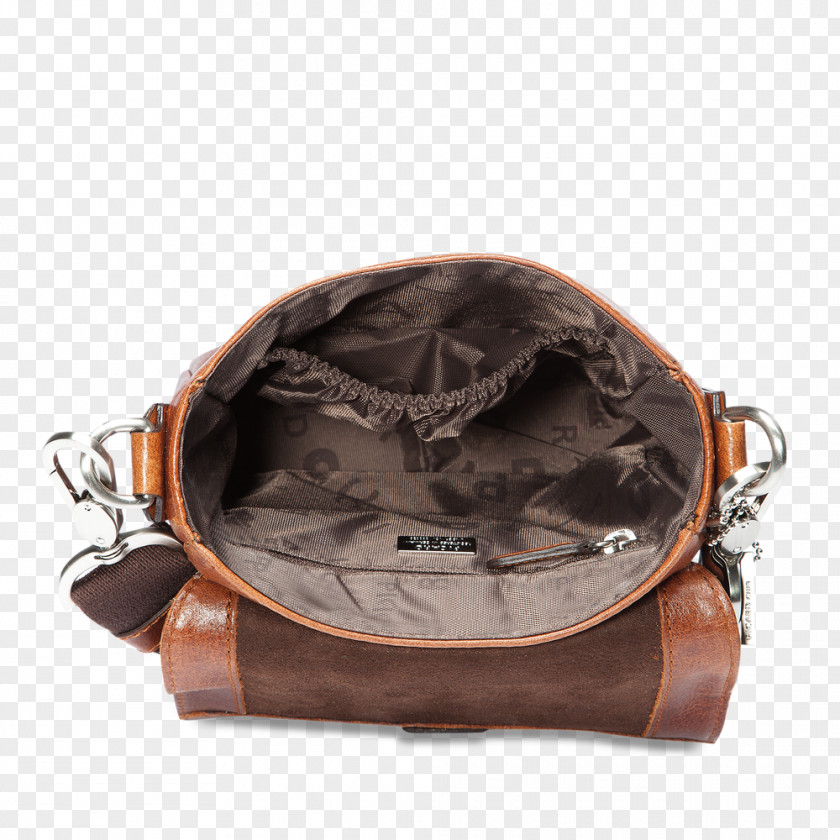 Cognac Handbag Leather Zipper PNG