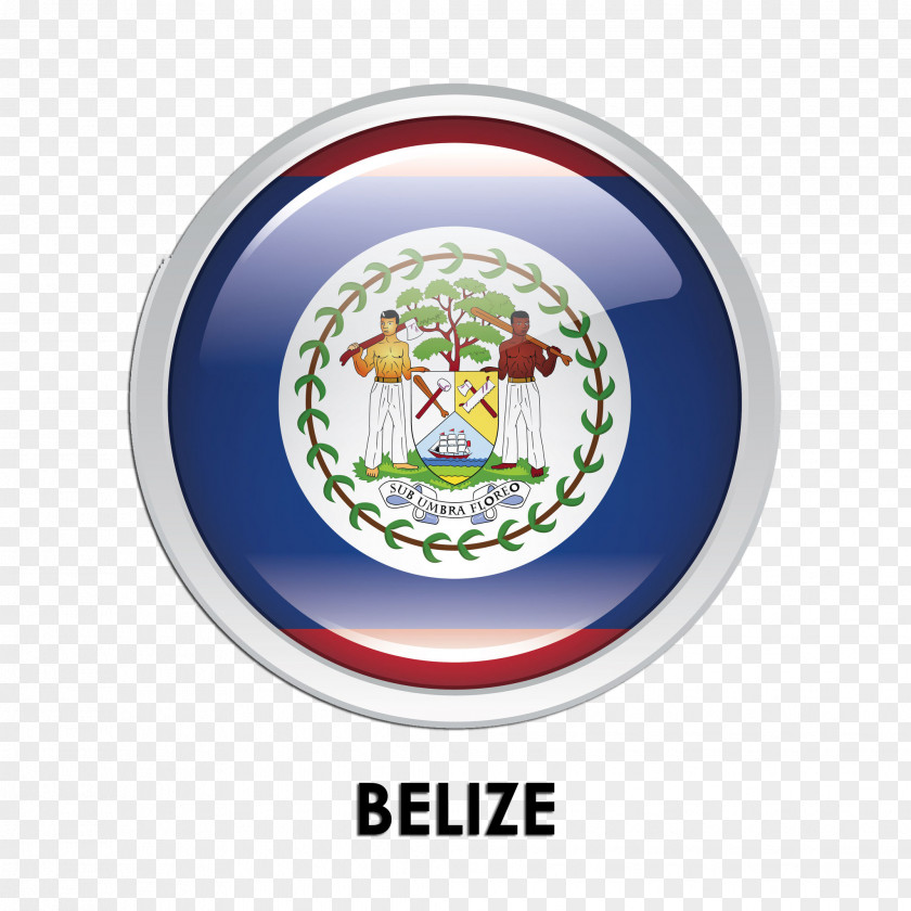 Flag Of Belize Commonwealth Caribbean Stock Photography PNG