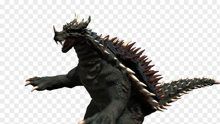 Godzilla Anguirus Trading Battle Baragon Toho Co., Ltd. PNG