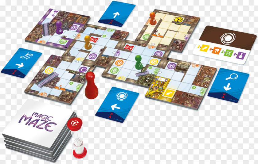 Maze Board Game Magic Party Video PNG