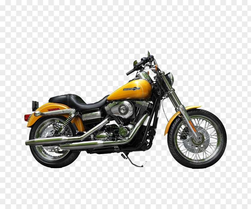 Motorcycle Harley-Davidson Super Glide Gaslight Softail PNG