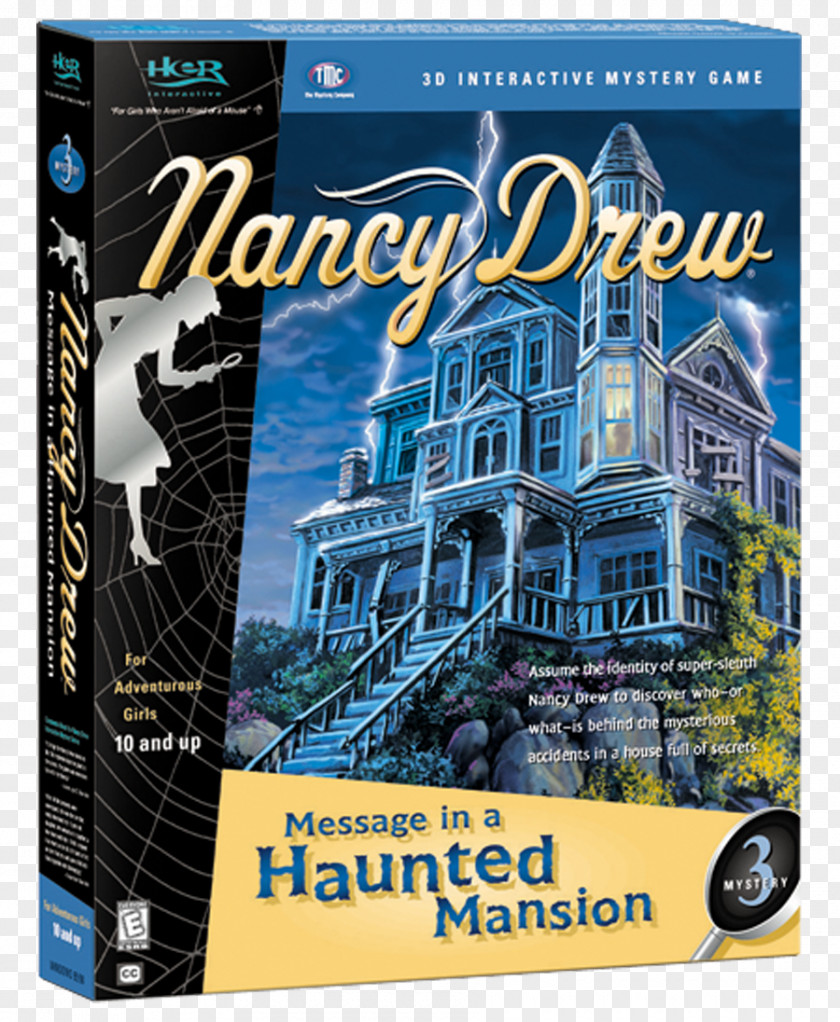 Nancy Drew: Message In A Haunted Mansion Treasure The Royal Tower Stay Tuned For Danger Final Scene PNG
