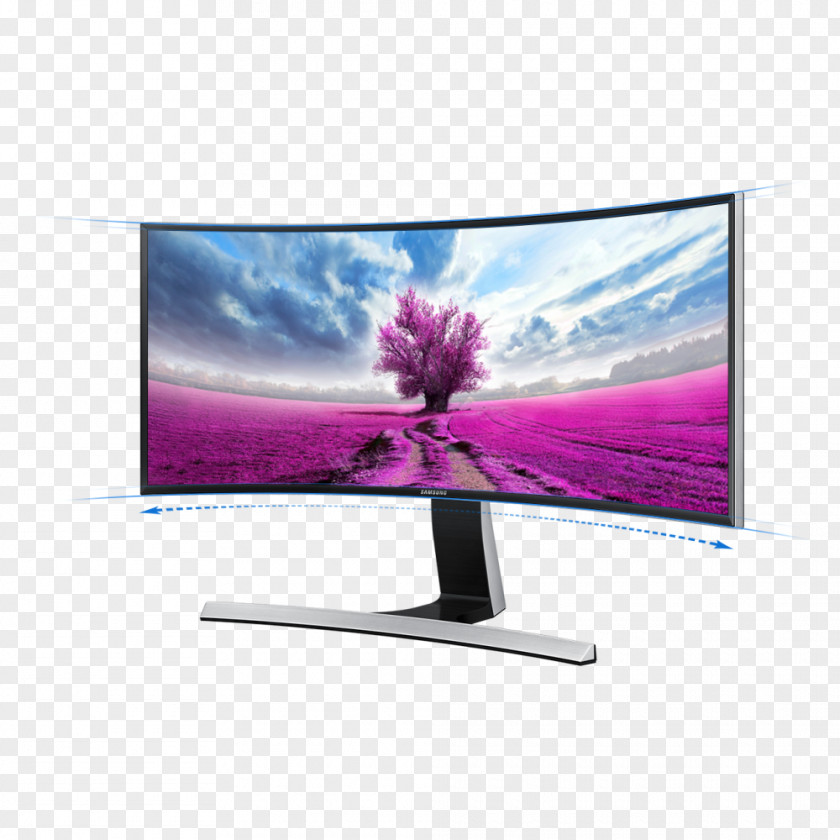 Samsung Computer Monitors SE790C 21:9 Aspect Ratio S29E790C Group PNG