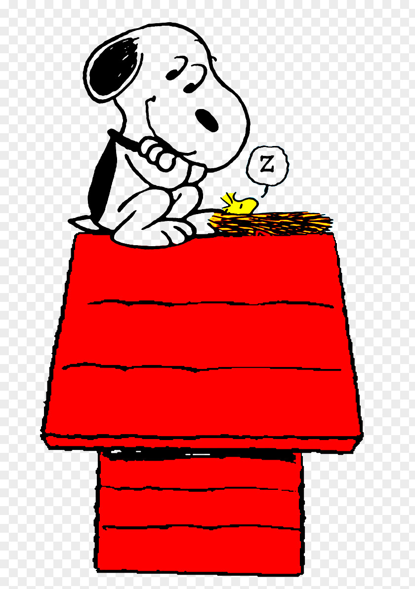 Snoopy Dog House Woodstock Charlie Brown Peanuts Image PNG