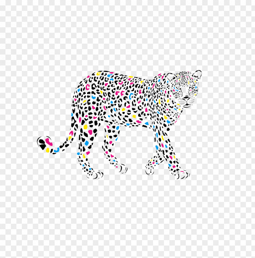 Leopard Quotation Illustration PNG