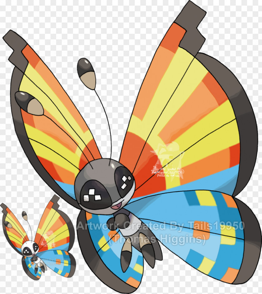 Ocean Pattern Monarch Butterfly Pikachu Pokémon X And Y Pokédex PNG