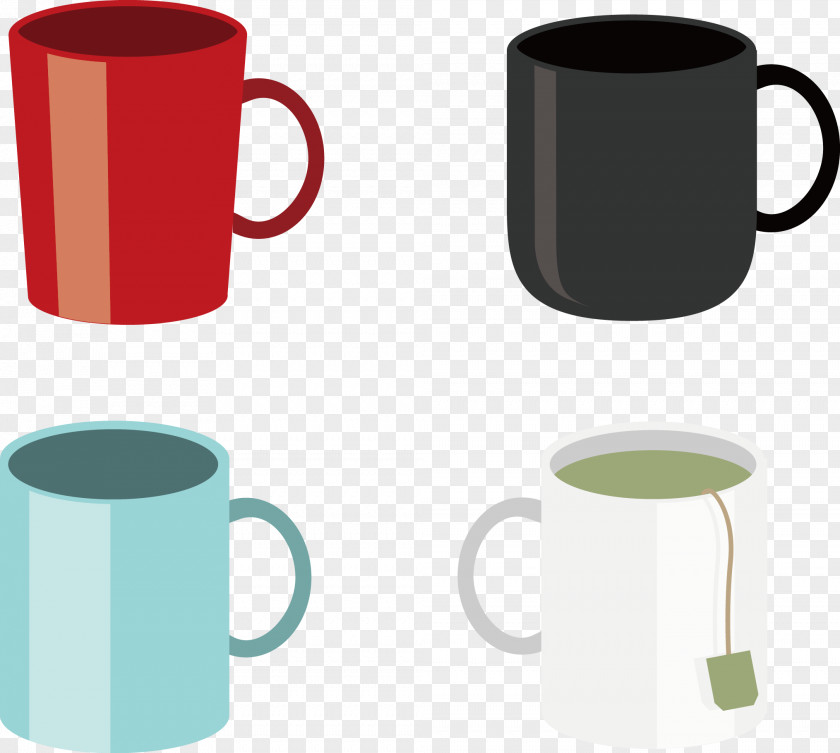 Various Colors Gifts Mug Coffee Cup Color PNG