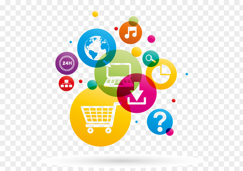 Business Digital Marketing Web Development E-commerce Shopping Cart Software Online PNG