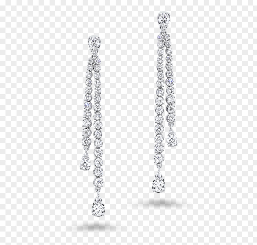 Diamond Earring Body Jewellery PNG