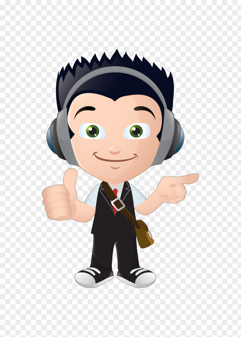 Office Character Thumb Human Behavior Figurine Clip Art PNG