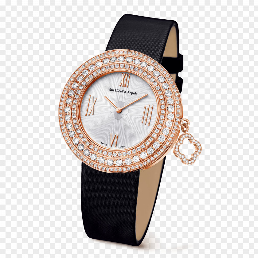 Poetic Charm Van Cleef & Arpels Watch Jewellery Bracelet Diamond PNG