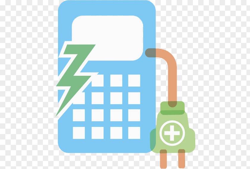 Blue Phone Telephone Icon PNG