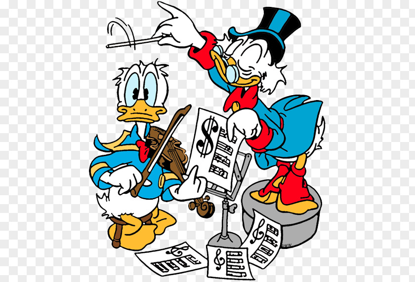 Donald Duck Scrooge McDuck Ebenezer Clip Art Illustration PNG