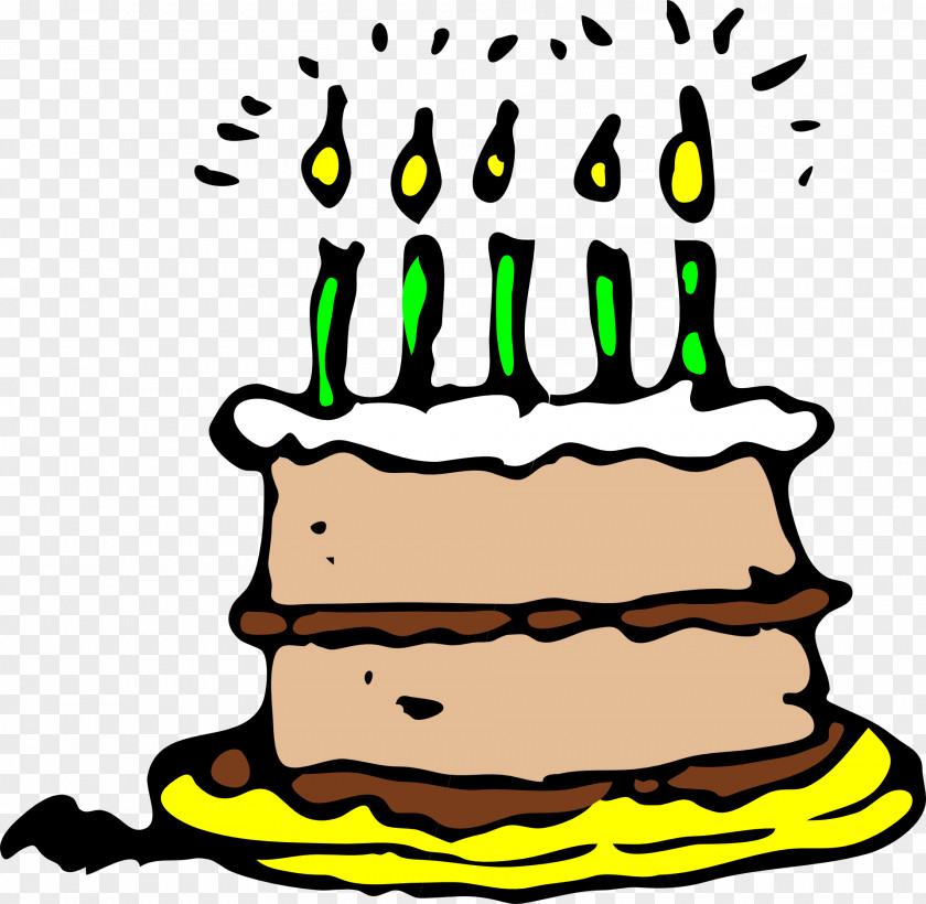 Double Birthday Cake PNG