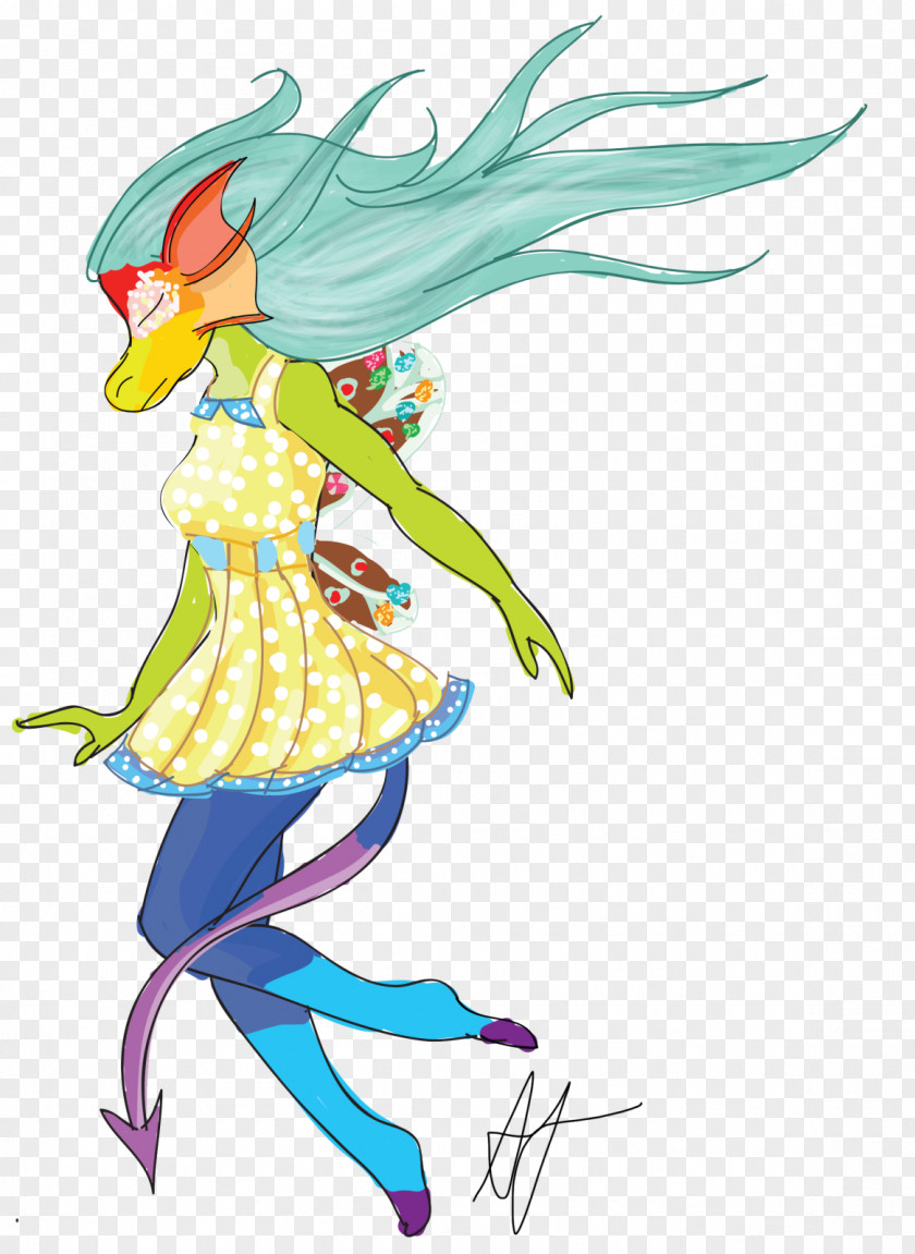 Fairy Costume Design Clip Art PNG