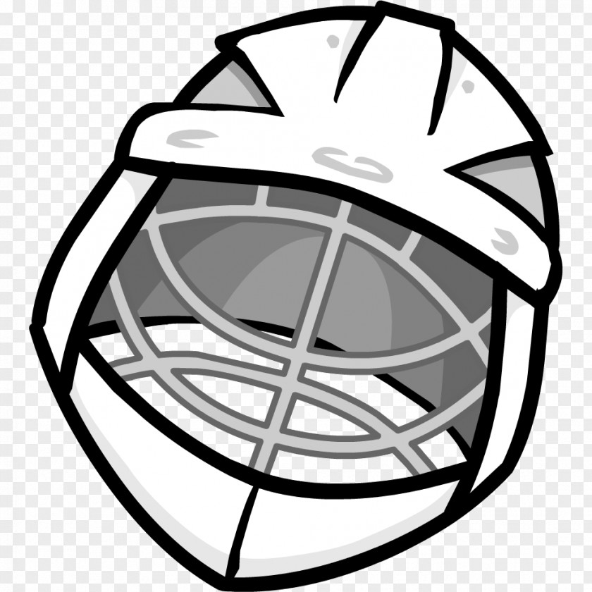 Hockey American Football Helmets Lacrosse Helmet Club Penguin Goaltender Mask PNG