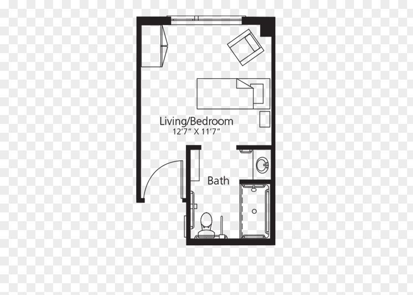 Senior Care Flyer Rudow Floor Plan House Sunroom PNG