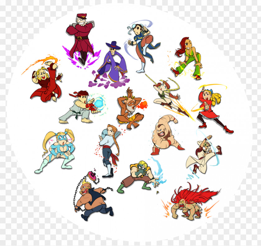 Street Fighter 2 Art Recreation Organism Clip PNG