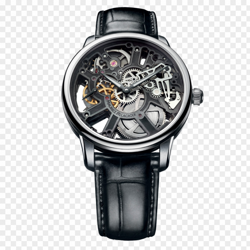 Watch Maurice Lacroix Masterpiece Skeleton Chronograph PNG